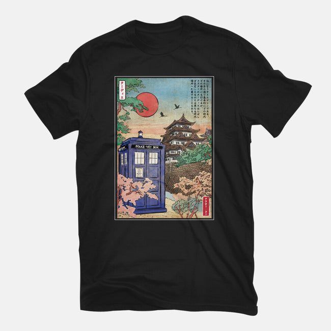 The Tardis in Japan-mens basic tee-DrMonekers
