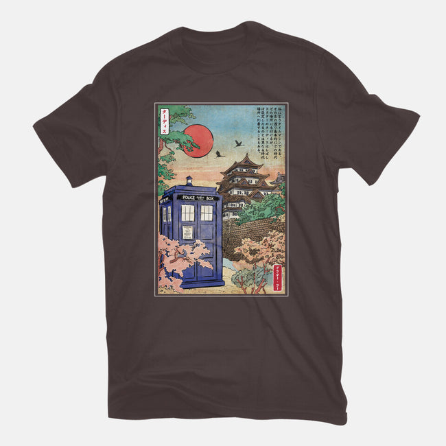 The Tardis in Japan-mens basic tee-DrMonekers