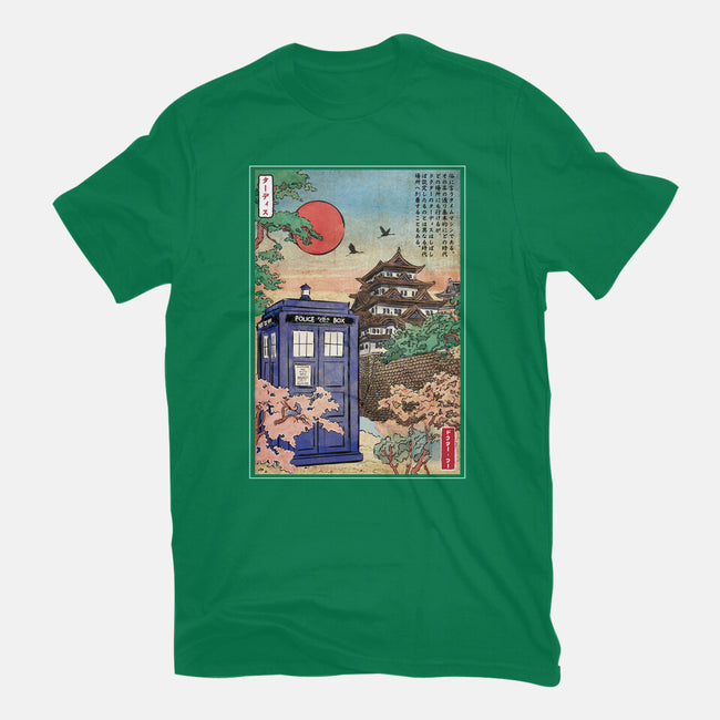 The Tardis in Japan-mens basic tee-DrMonekers