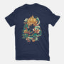 Colorful Dragon-mens basic tee-glitchygorilla