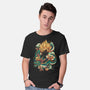 Colorful Dragon-mens basic tee-glitchygorilla
