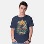Colorful Dragon-mens basic tee-glitchygorilla