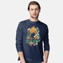 Colorful Dragon-mens long sleeved tee-glitchygorilla