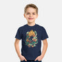 Colorful Dragon-youth basic tee-glitchygorilla
