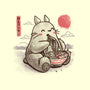 Ramen Neighbor-none stretched canvas-eduely
