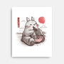 Ramen Neighbor-none stretched canvas-eduely