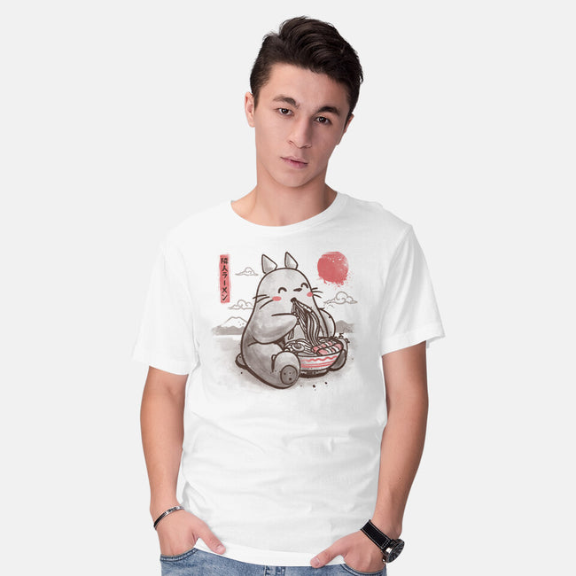 Ramen Neighbor-mens basic tee-eduely