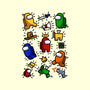 Among Haring-none memory foam bath mat-ducfrench