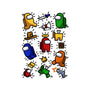 Among Haring-none memory foam bath mat-ducfrench