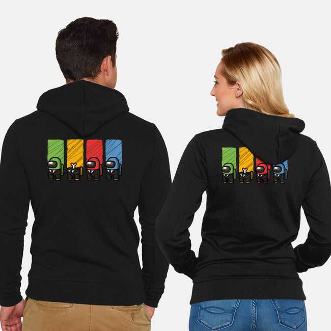 Reservoir Impostors-unisex zip-up sweatshirt-ducfrench
