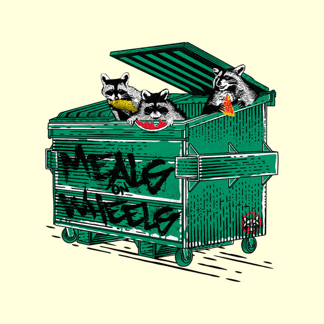Meals On Wheels-none stretched canvas-rocketman_art