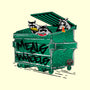 Meals On Wheels-none non-removable cover w insert throw pillow-rocketman_art