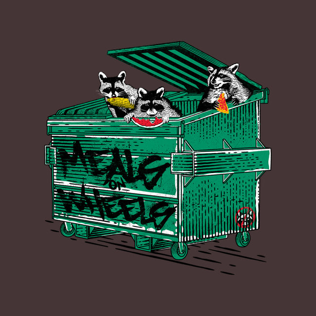 Meals On Wheels-none stretched canvas-rocketman_art