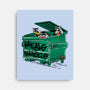 Meals On Wheels-none stretched canvas-rocketman_art