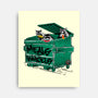 Meals On Wheels-none stretched canvas-rocketman_art