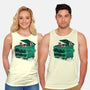 Meals On Wheels-unisex basic tank-rocketman_art