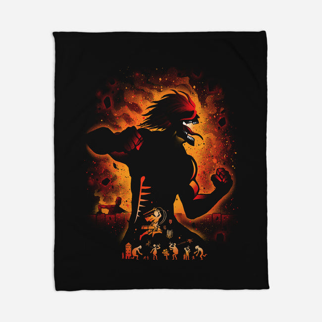 Attack Titan-none fleece blanket-alemaglia