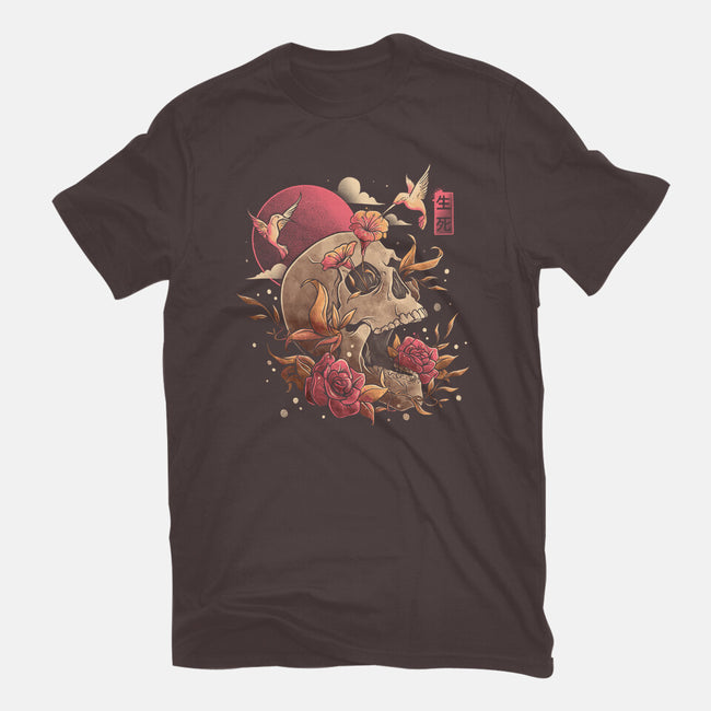 Life And Death-mens long sleeved tee-eduely