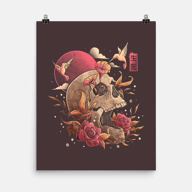 Life And Death-none matte poster-eduely