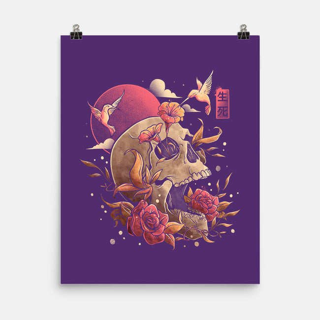 Life And Death-none matte poster-eduely