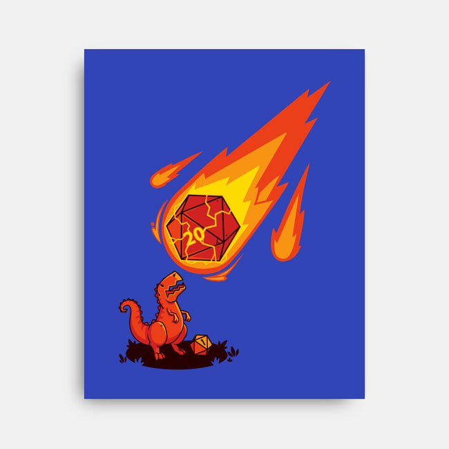 Critical Strike!-none stretched canvas-theteenosaur