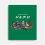 Stranger Nerd-none stretched canvas-fanfabio
