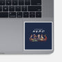 Stranger Nerd-none glossy sticker-fanfabio