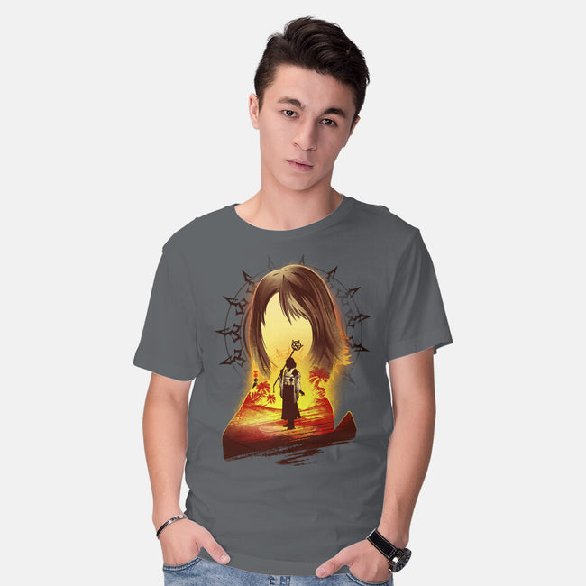 Summoner Of Spira-mens basic tee-hypertwenty