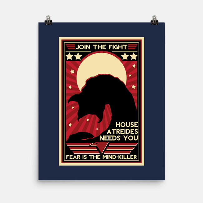 Fear Is The Mind Killer-none matte poster-jrberger