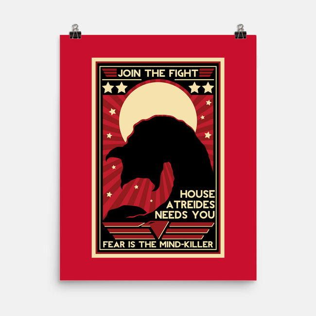 Fear Is The Mind Killer-none matte poster-jrberger