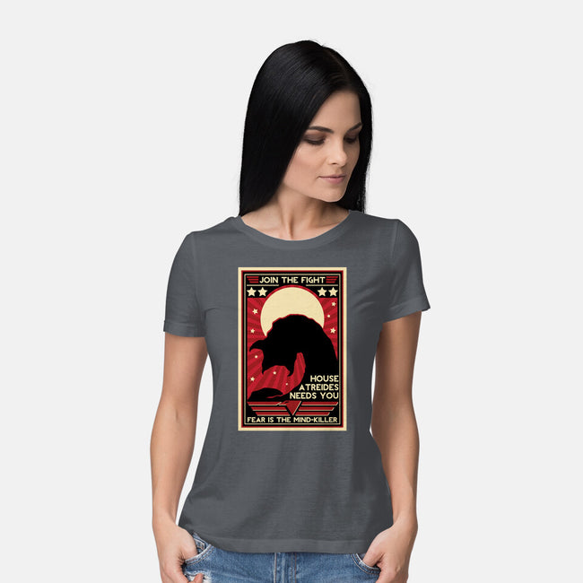 Fear Is The Mind Killer-womens basic tee-jrberger