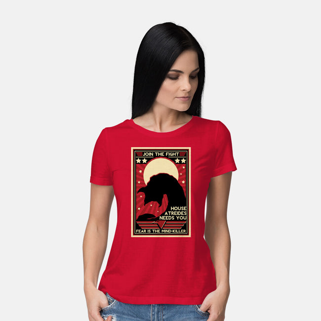 Fear Is The Mind Killer-womens basic tee-jrberger