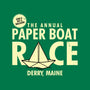The Annual Paper Boat Race-none removable cover w insert throw pillow-Boggs Nicolas
