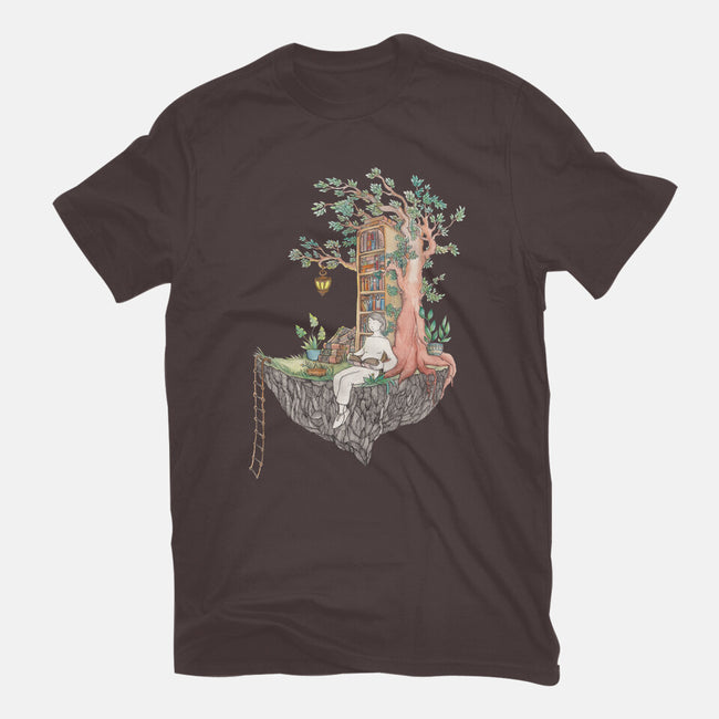 Library Island-youth basic tee-Disha Lu