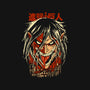 Attack Eren-none polyester shower curtain-silentOp