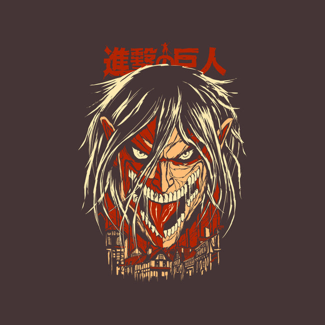 Attack Eren-none polyester shower curtain-silentOp