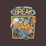 I Need A Break-none memory foam bath mat-ilustrata