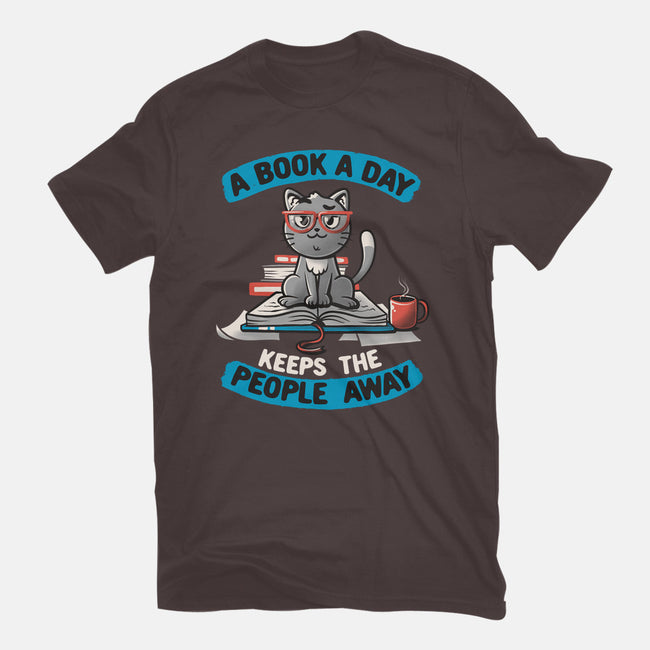 A Book A Day-womens fitted tee-koalastudio