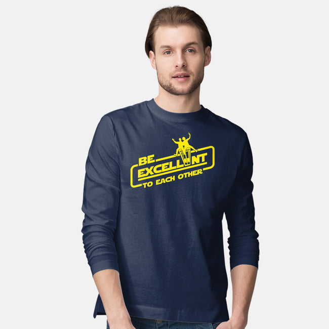Return Of The Excellent Duo-mens long sleeved tee-Boggs Nicolas