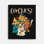 Cat Quest-none stretched canvas-tobefonseca
