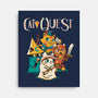 Cat Quest-none stretched canvas-tobefonseca