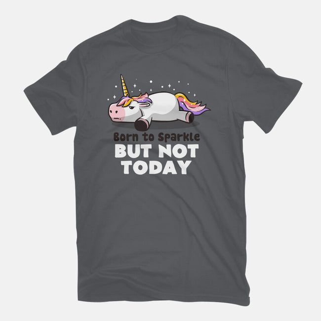Born To Sparkle-unisex basic tee-eduely