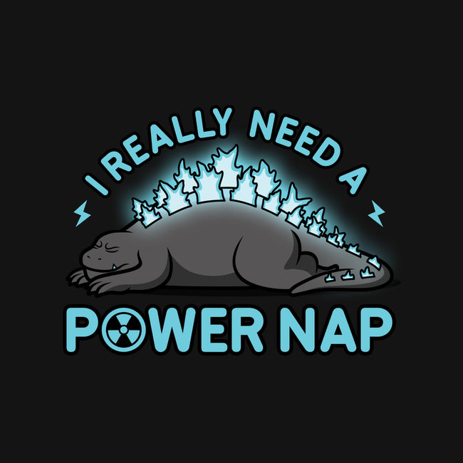 Power Nap-none glossy sticker-LooneyCartoony