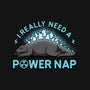 Power Nap-none glossy sticker-LooneyCartoony