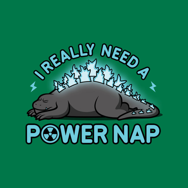 Power Nap-none stretched canvas-LooneyCartoony