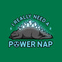Power Nap-none stretched canvas-LooneyCartoony