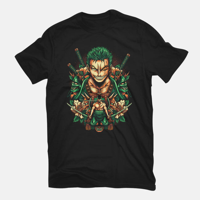 Rise Of The Pirate Hunter-youth basic tee-glitchygorilla