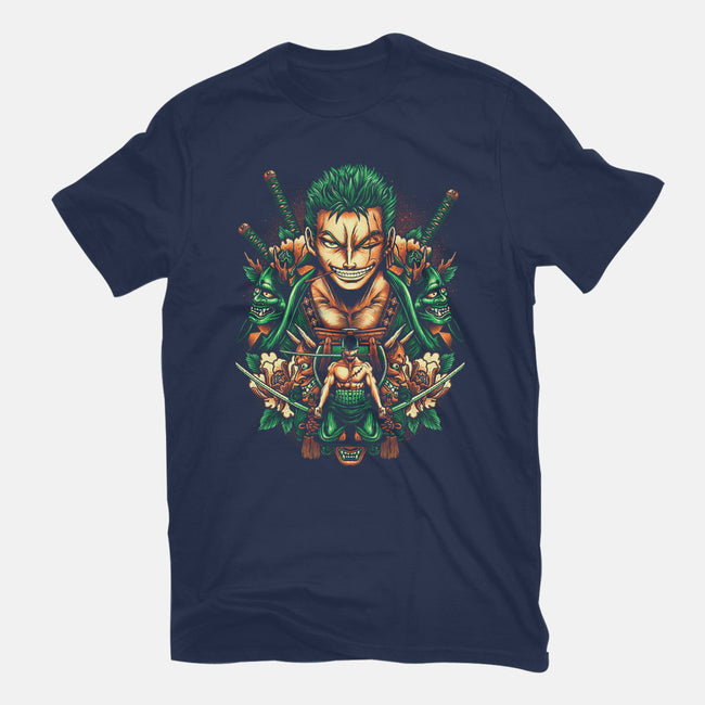 Rise Of The Pirate Hunter-youth basic tee-glitchygorilla