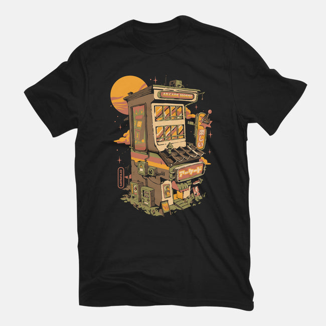 Arcade House-womens basic tee-ilustrata