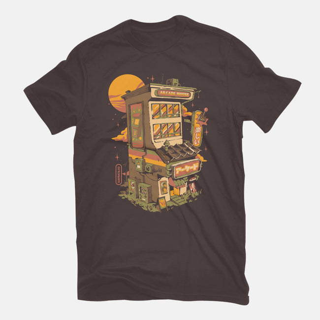 Arcade House-womens basic tee-ilustrata
